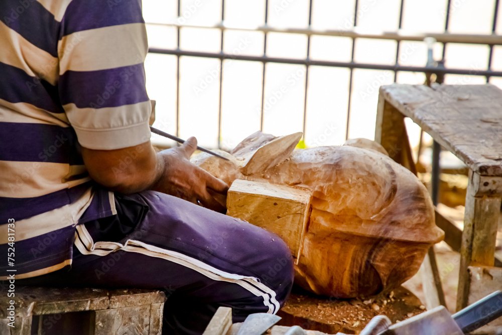 mask carving workshop